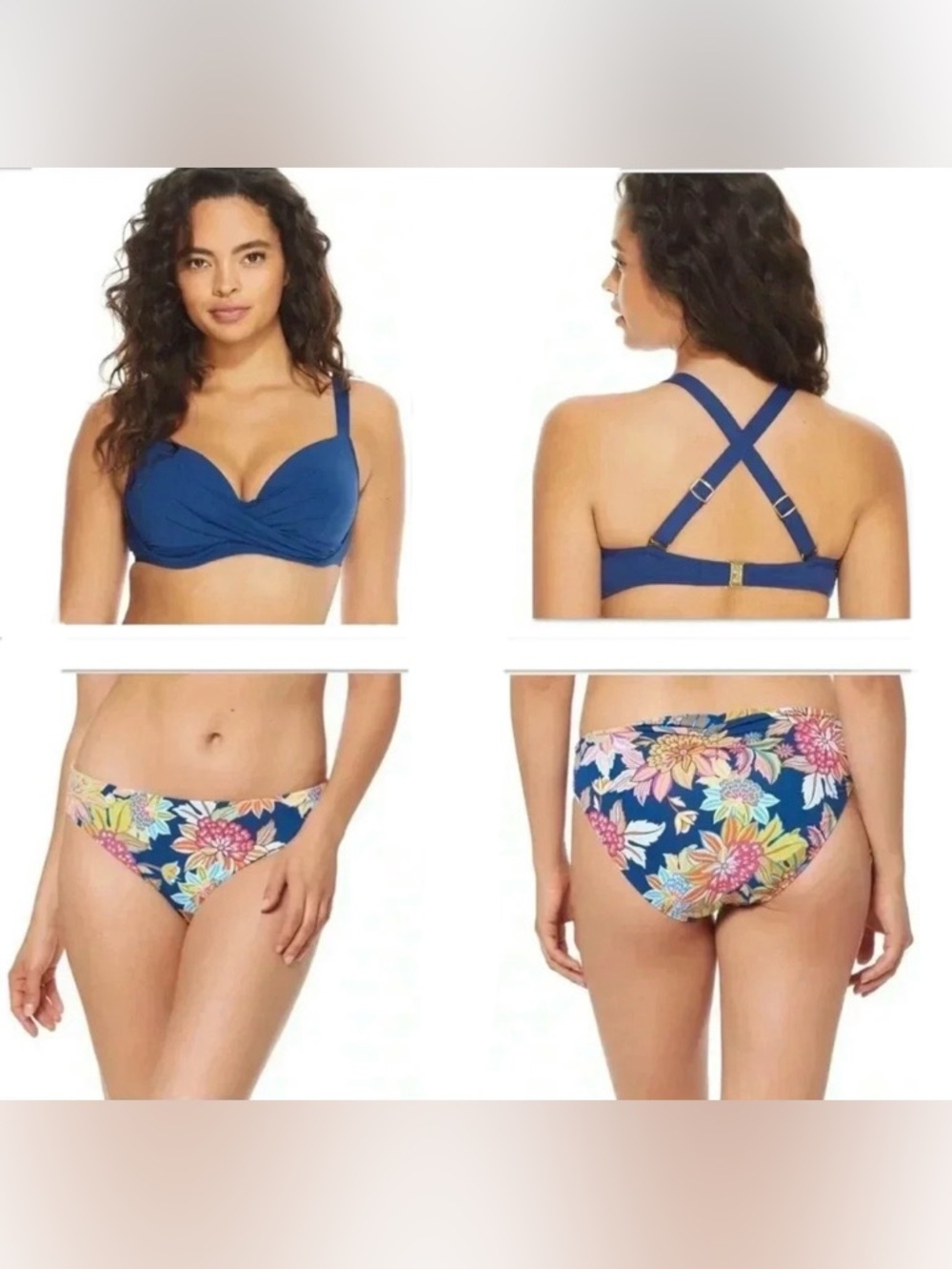 Bleu Rod Beattie Two Piece Bikini Swimsuit